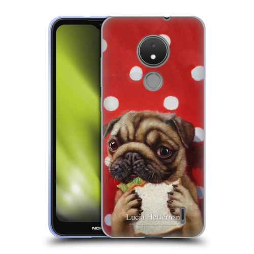 Lucia Heffernan Art Pugalicious Soft Gel Case for Nokia C21