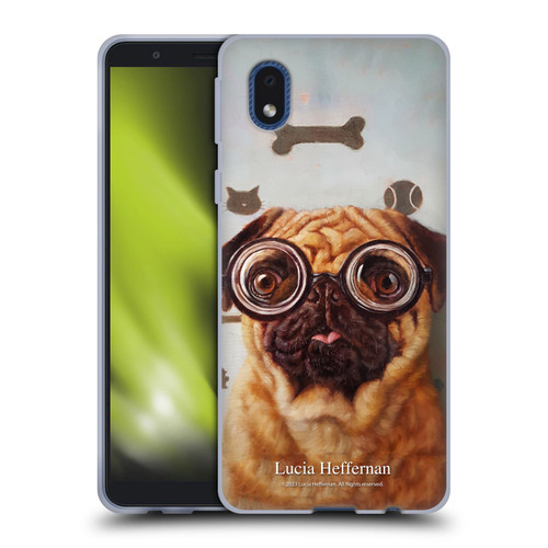 Lucia Heffernan Art Canine Eye Exam Soft Gel Case for Samsung Galaxy A01 Core (2020)