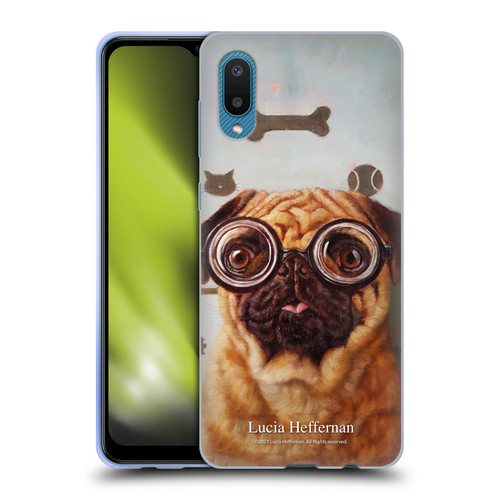 Lucia Heffernan Art Canine Eye Exam Soft Gel Case for Samsung Galaxy A02/M02 (2021)