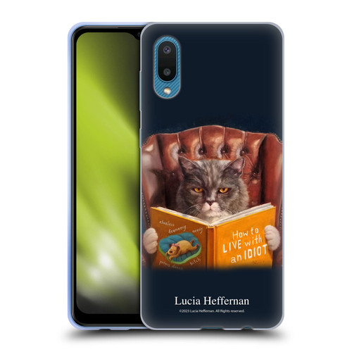 Lucia Heffernan Art Cat Self Help Soft Gel Case for Samsung Galaxy A02/M02 (2021)