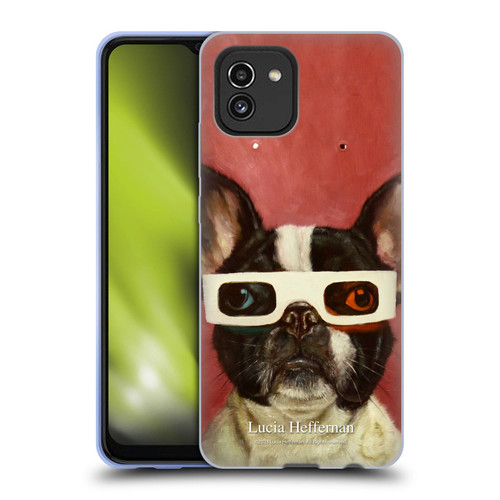 Lucia Heffernan Art 3D Dog Soft Gel Case for Samsung Galaxy A03 (2021)