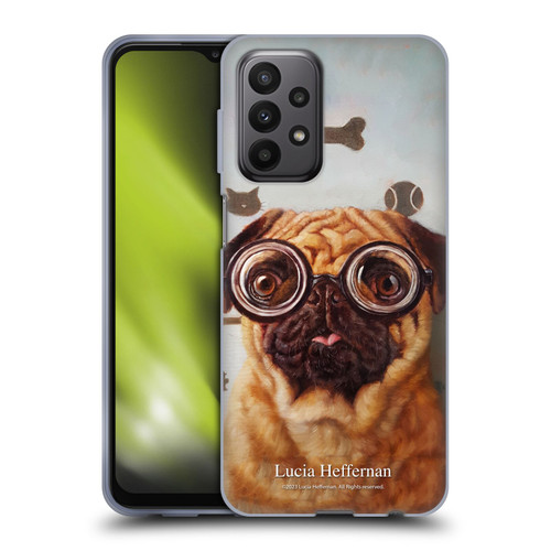 Lucia Heffernan Art Canine Eye Exam Soft Gel Case for Samsung Galaxy A23 / 5G (2022)