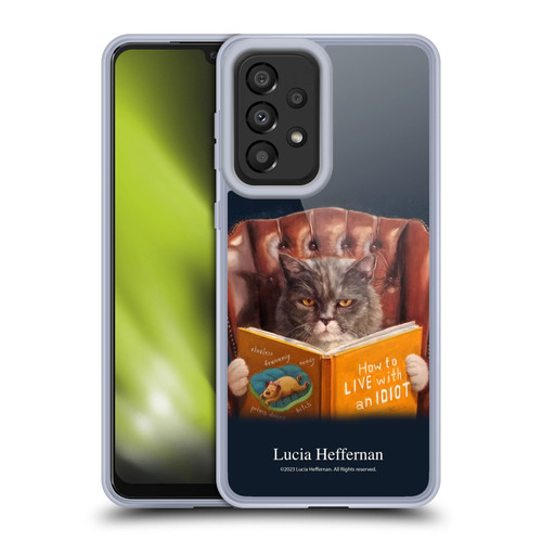 Lucia Heffernan Art Cat Self Help Soft Gel Case for Samsung Galaxy A33 5G (2022)