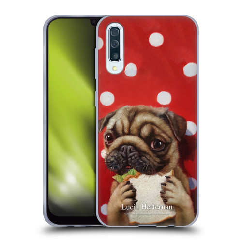 Lucia Heffernan Art Pugalicious Soft Gel Case for Samsung Galaxy A50/A30s (2019)