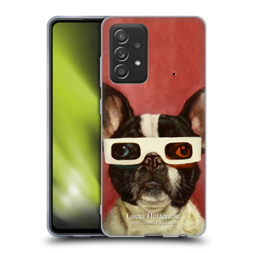 Lucia Heffernan Art 3D Dog Soft Gel Case for Samsung Galaxy A52 / A52s / 5G (2021)