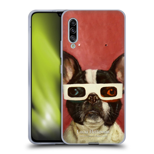 Lucia Heffernan Art 3D Dog Soft Gel Case for Samsung Galaxy A90 5G (2019)