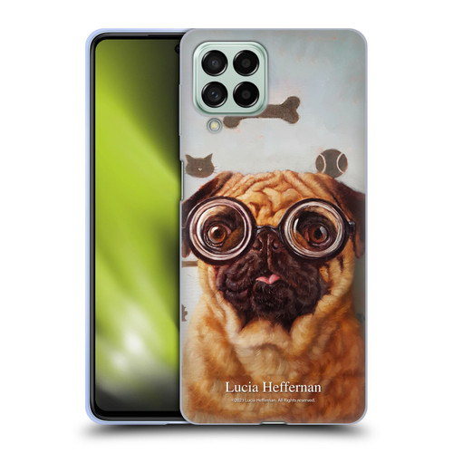 Lucia Heffernan Art Canine Eye Exam Soft Gel Case for Samsung Galaxy M53 (2022)