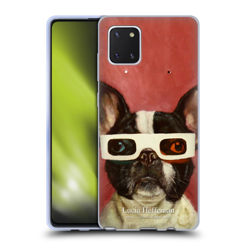 Lucia Heffernan Art 3D Dog Soft Gel Case for Samsung Galaxy Note10 Lite