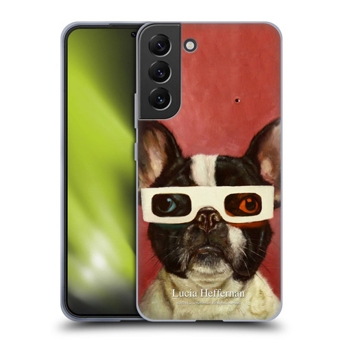 Lucia Heffernan Art 3D Dog Soft Gel Case for Samsung Galaxy S22+ 5G