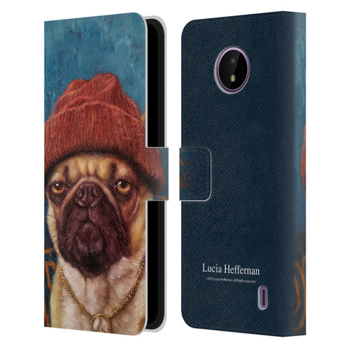 Lucia Heffernan Art Monday Mood Leather Book Wallet Case Cover For Nokia C10 / C20