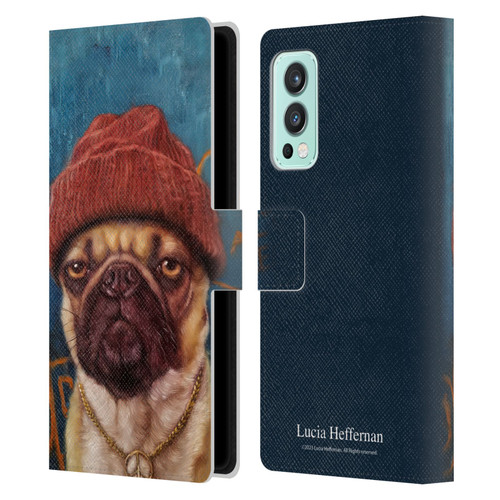 Lucia Heffernan Art Monday Mood Leather Book Wallet Case Cover For OnePlus Nord 2 5G