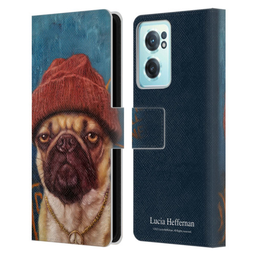 Lucia Heffernan Art Monday Mood Leather Book Wallet Case Cover For OnePlus Nord CE 2 5G