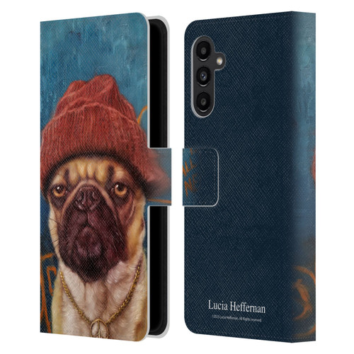 Lucia Heffernan Art Monday Mood Leather Book Wallet Case Cover For Samsung Galaxy A13 5G (2021)