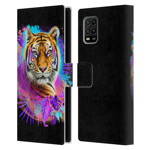 Sheena Pike Big Cats Tiger Spirit Leather Book Wallet Case Cover For Xiaomi Mi 10 Lite 5G