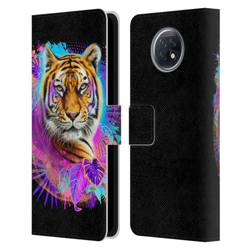 Sheena Pike Big Cats Tiger Spirit Leather Book Wallet Case Cover For Xiaomi Redmi Note 9T 5G