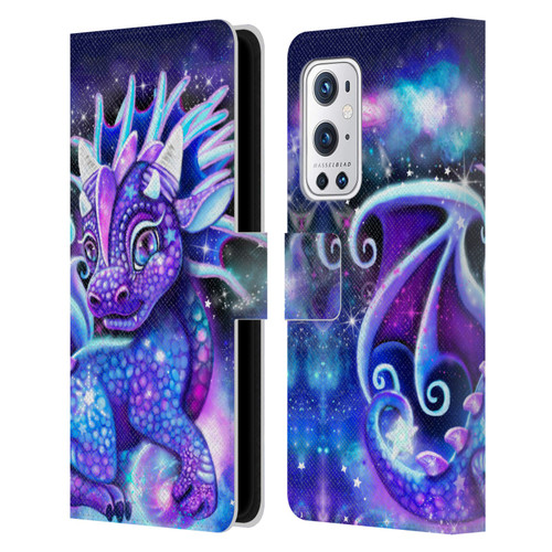 Sheena Pike Dragons Galaxy Lil Dragonz Leather Book Wallet Case Cover For OnePlus 9 Pro