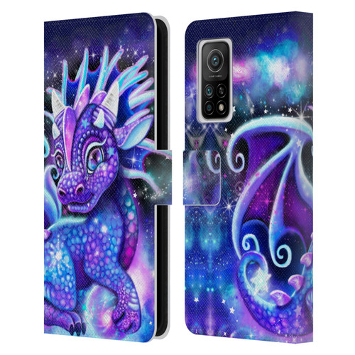 Sheena Pike Dragons Galaxy Lil Dragonz Leather Book Wallet Case Cover For Xiaomi Mi 10T 5G