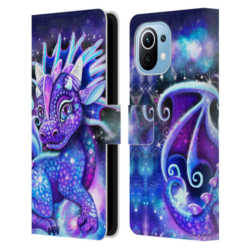 Sheena Pike Dragons Galaxy Lil Dragonz Leather Book Wallet Case Cover For Xiaomi Mi 11