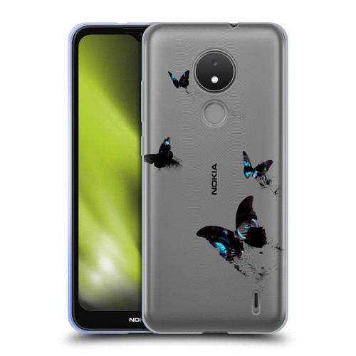 Alyn Spiller Animal Art Butterflies 2 Soft Gel Case for Nokia C21