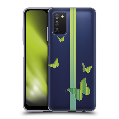 Alyn Spiller Animal Art Butterflies Soft Gel Case for Samsung Galaxy A03s (2021)