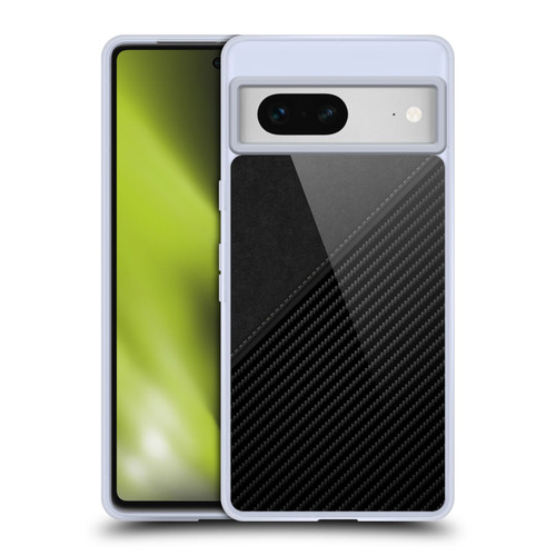 Alyn Spiller Carbon Fiber Leather Soft Gel Case for Google Pixel 7