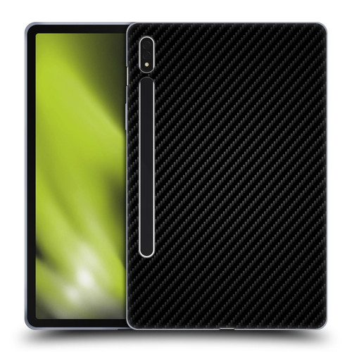 Alyn Spiller Carbon Fiber Plain Soft Gel Case for Samsung Galaxy Tab S8