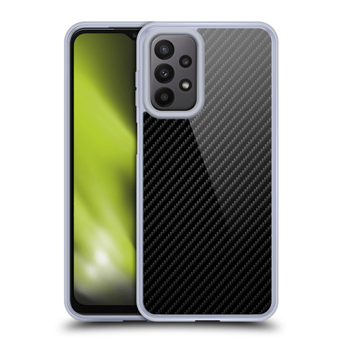 Alyn Spiller Carbon Fiber Plain Soft Gel Case for Samsung Galaxy A23 / 5G (2022)