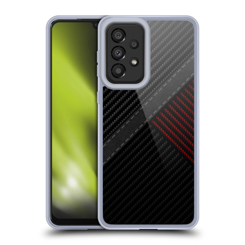 Alyn Spiller Carbon Fiber Stitch Soft Gel Case for Samsung Galaxy A33 5G (2022)
