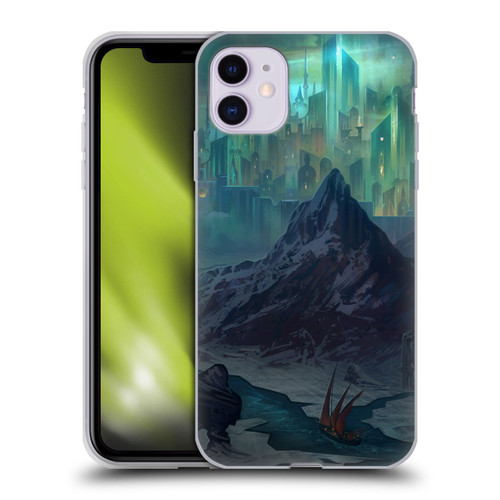 Alyn Spiller Environment Art Northern Kingdom Soft Gel Case for Apple iPhone 11