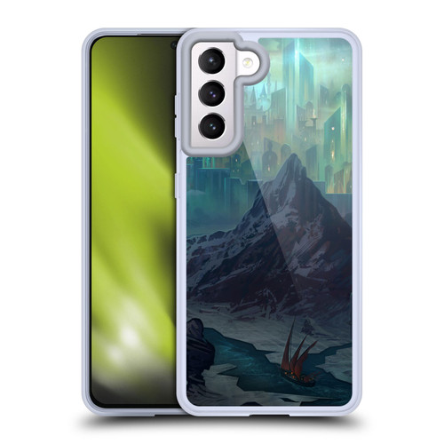 Alyn Spiller Environment Art Northern Kingdom Soft Gel Case for Samsung Galaxy S21 5G