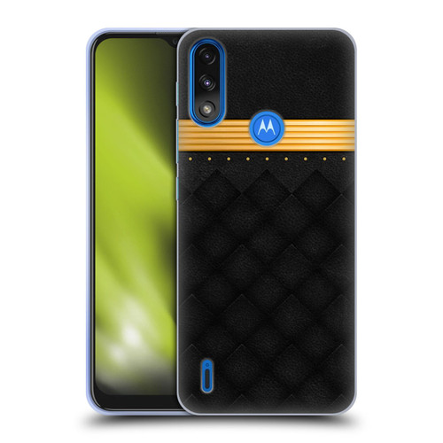 Alyn Spiller Luxury Gold Soft Gel Case for Motorola Moto E7 Power / Moto E7i Power