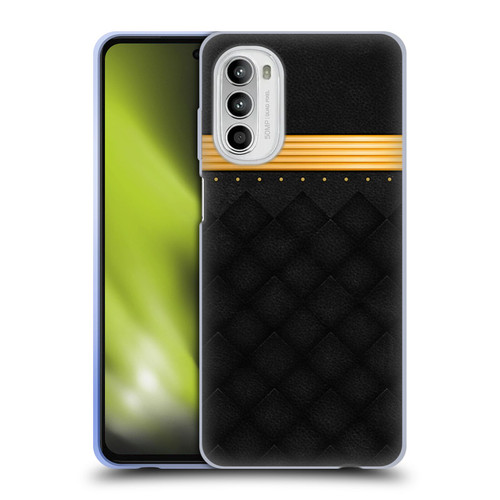 Alyn Spiller Luxury Gold Soft Gel Case for Motorola Moto G52