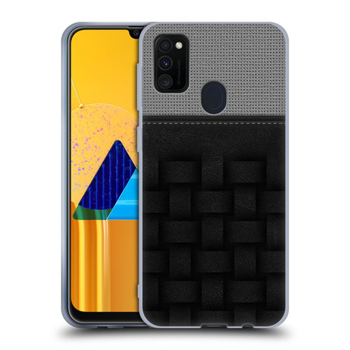 Alyn Spiller Luxury Charcoal Soft Gel Case for Samsung Galaxy M30s (2019)/M21 (2020)