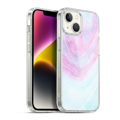 Alyn Spiller Marble Pastel Soft Gel Case for Apple iPhone 14