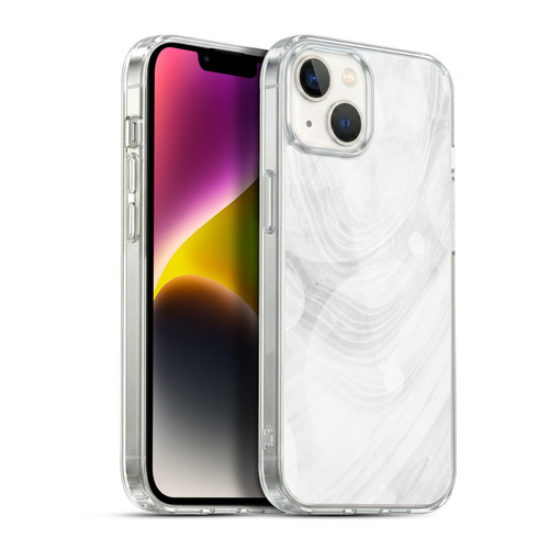 Alyn Spiller Marble White Soft Gel Case for Apple iPhone 14 Plus & MagSafe