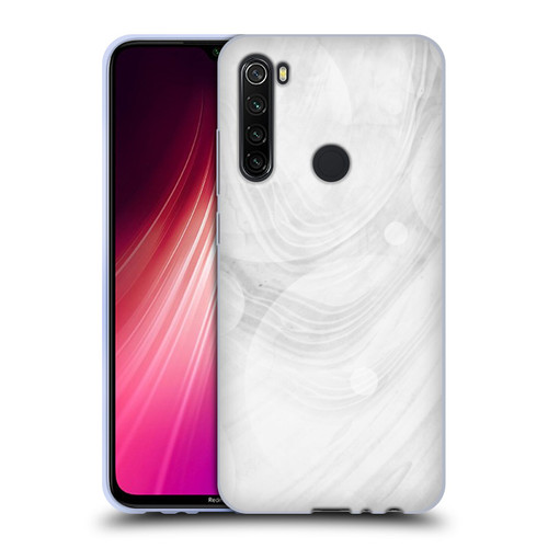 Alyn Spiller Marble White Soft Gel Case for Xiaomi Redmi Note 8T