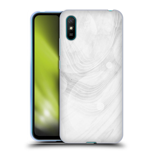 Alyn Spiller Marble White Soft Gel Case for Xiaomi Redmi 9A / Redmi 9AT
