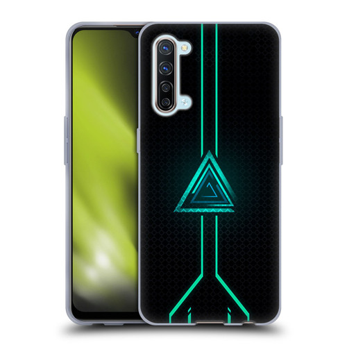 Alyn Spiller Neon Green Soft Gel Case for OPPO Find X2 Lite 5G