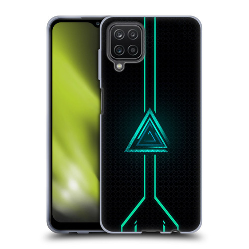 Alyn Spiller Neon Green Soft Gel Case for Samsung Galaxy A12 (2020)