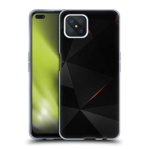 Alyn Spiller Tectonic Red Soft Gel Case for OPPO Reno4 Z 5G