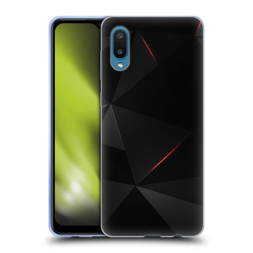 Alyn Spiller Tectonic Red Soft Gel Case for Samsung Galaxy A02/M02 (2021)