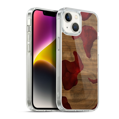 Alyn Spiller Wood & Resin Fire Soft Gel Case for Apple iPhone 14