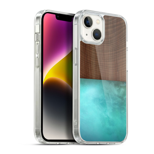 Alyn Spiller Wood & Resin Blocking Soft Gel Case for Apple iPhone 14 Plus & MagSafe