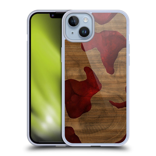 Alyn Spiller Wood & Resin Fire Soft Gel Case for Apple iPhone 14 Plus