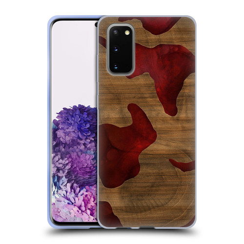 Alyn Spiller Wood & Resin Fire Soft Gel Case for Samsung Galaxy S20 / S20 5G