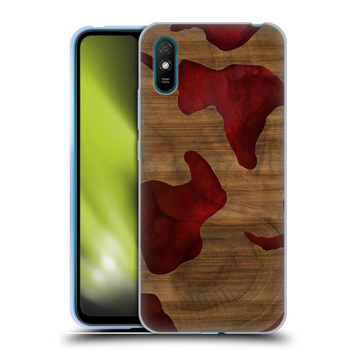 Alyn Spiller Wood & Resin Fire Soft Gel Case for Xiaomi Redmi 9A / Redmi 9AT