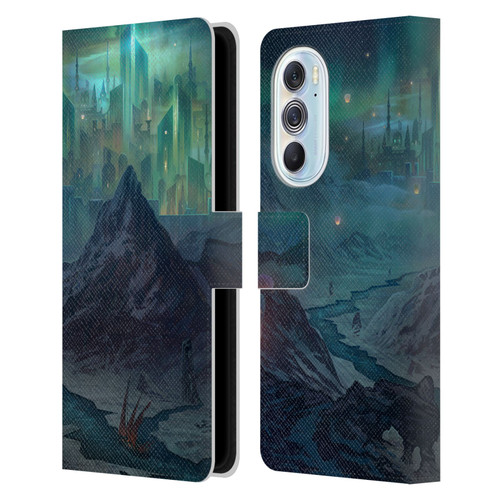 Alyn Spiller Environment Art Northern Kingdom Leather Book Wallet Case Cover For Motorola Edge X30