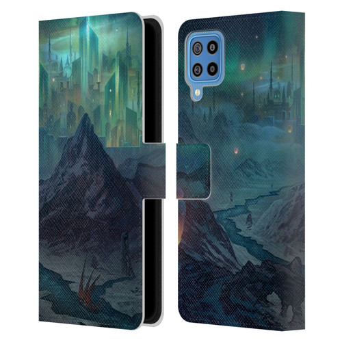 Alyn Spiller Environment Art Northern Kingdom Leather Book Wallet Case Cover For Samsung Galaxy F22 (2021)