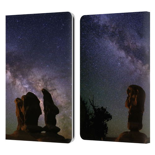Royce Bair Nightscapes Devil's Garden Hoodoos Leather Book Wallet Case Cover For Amazon Kindle Paperwhite 1 / 2 / 3