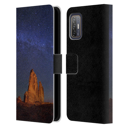 Royce Bair Nightscapes The Organ Stars Leather Book Wallet Case Cover For HTC Desire 21 Pro 5G